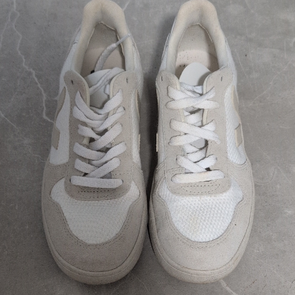 Veja White and Gray Women's Sneakers